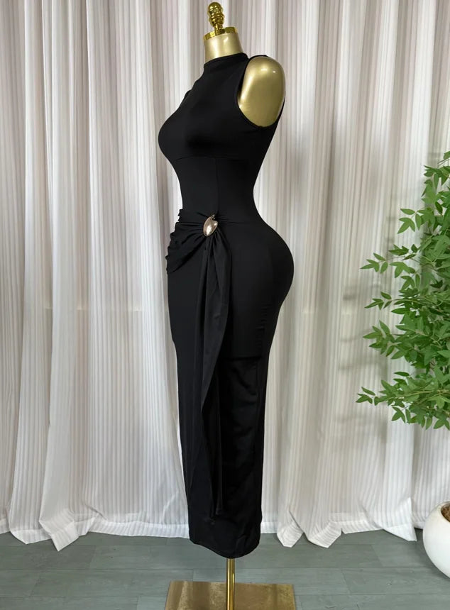 Luxurious Brocade Bodycon Dress For Elegant