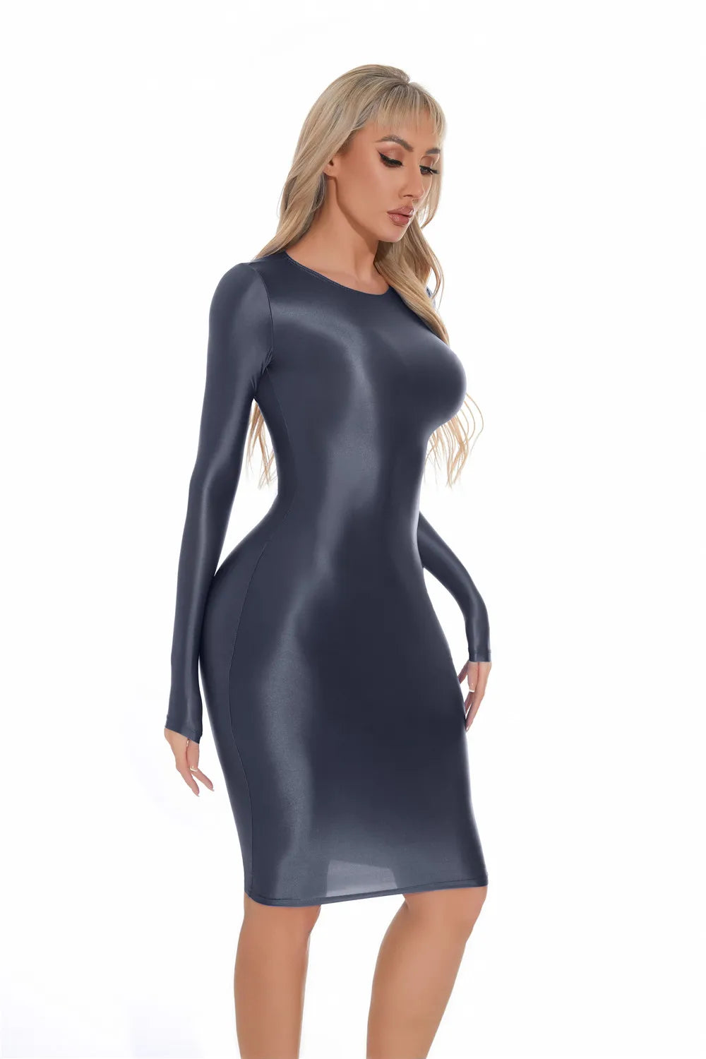Women Exclusive Sculpted Evening Dress Premium