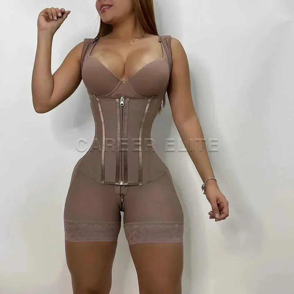 Ultimate Double Compression Bodysuit Shapewear For Women