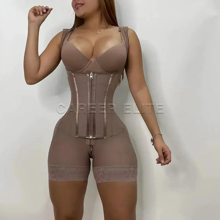 Ultimate Double Compression Bodysuit Shapewear For Women