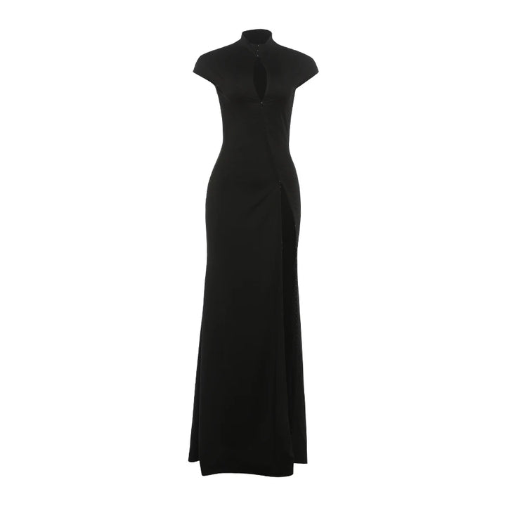 Elegant Asymmetrical Ankle Coquette Dress For