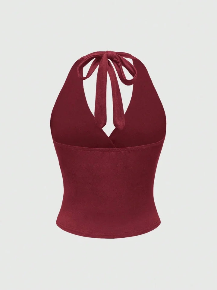 Soft Stretch Ruched Crop Top In Exclusive Fit