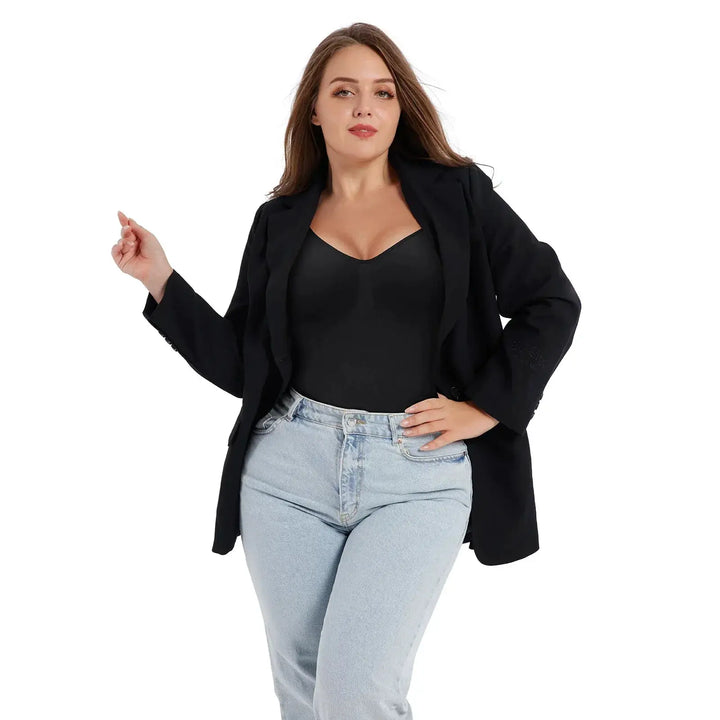 Seamless Thong Bodysuit for Women Slimming Shapewear
