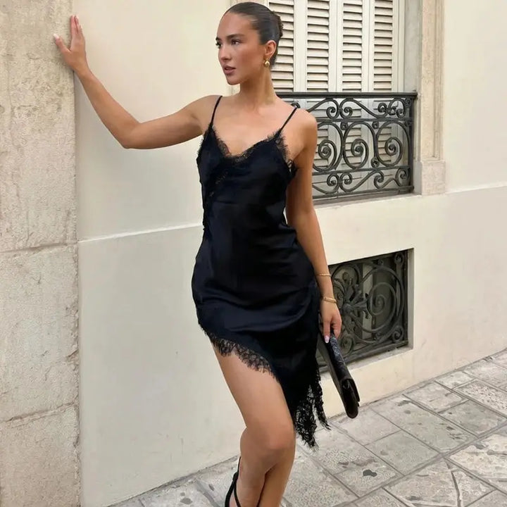 Flattering Lace Dress For Women Summer | ourlum.com