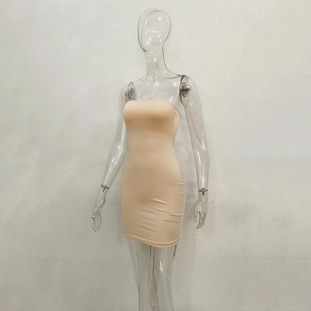 Signature Strapless Mini Dress By Tyfyo