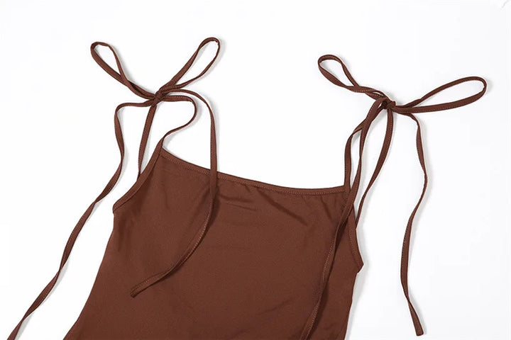 Elegant Backless Knit Maxi Dress For A Slim
