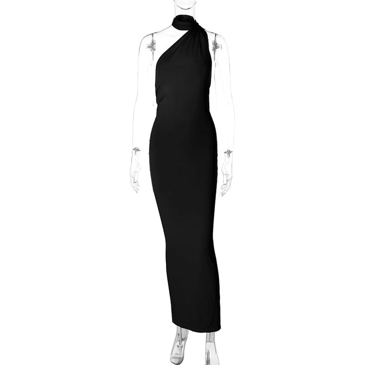 Todoblack Neon Y2K Signature Bodycon Maxi Dress
