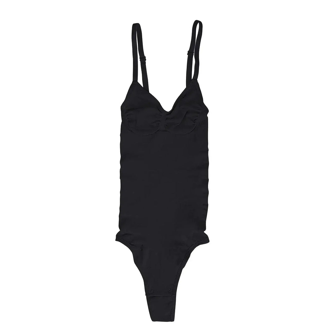 Seamless Thong Bodysuit for Women Slimming Shapewear