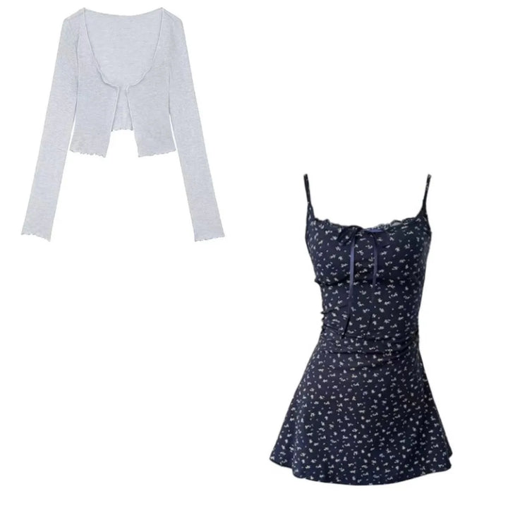 Sweet Spicy Strappy Mini Dress Beach Cover Up