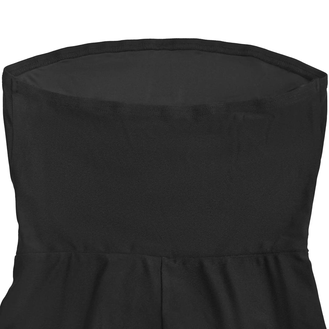 Fagadoer Women Elegant Sleeveless Stretch
