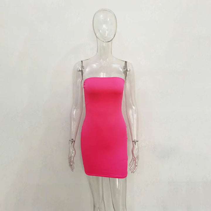 Signature Strapless Mini Dress By Tyfyo