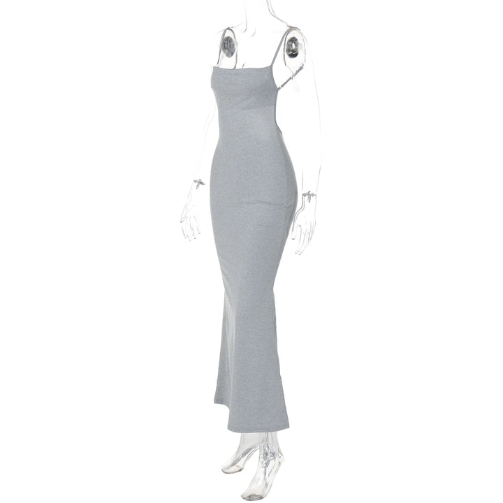 Lux Y2K Knit Maxi Dress Premium Fit