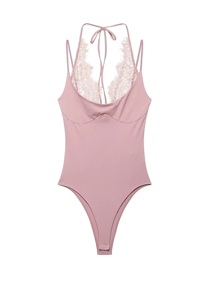 Sexy Slim Lace Bodysuit For Women Ch