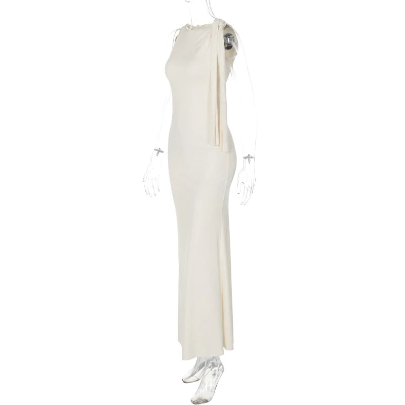 Signature Knit Maxi Dress For Summer Elegance