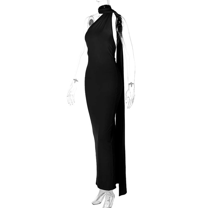 Todoblack Neon Y2K Signature Bodycon Maxi Dress