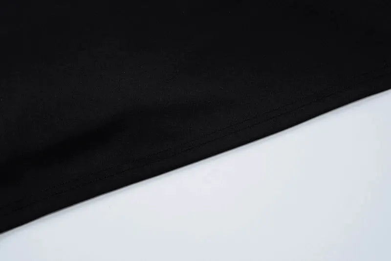 Hugcitar 2025 Elegant Halter Black Backless Sexy Bodycon Maxi Prom Dress Summer Women Y2K Clothes Wedding Birthday Party