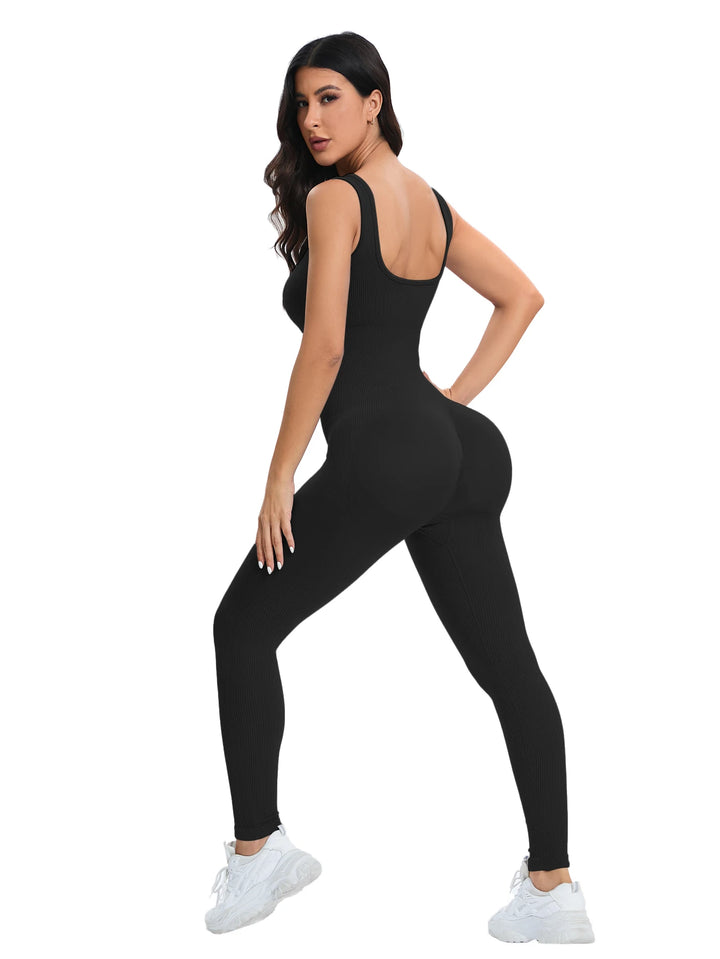 Shapewear Jumpsuit Built In Bra Bodycon Romper