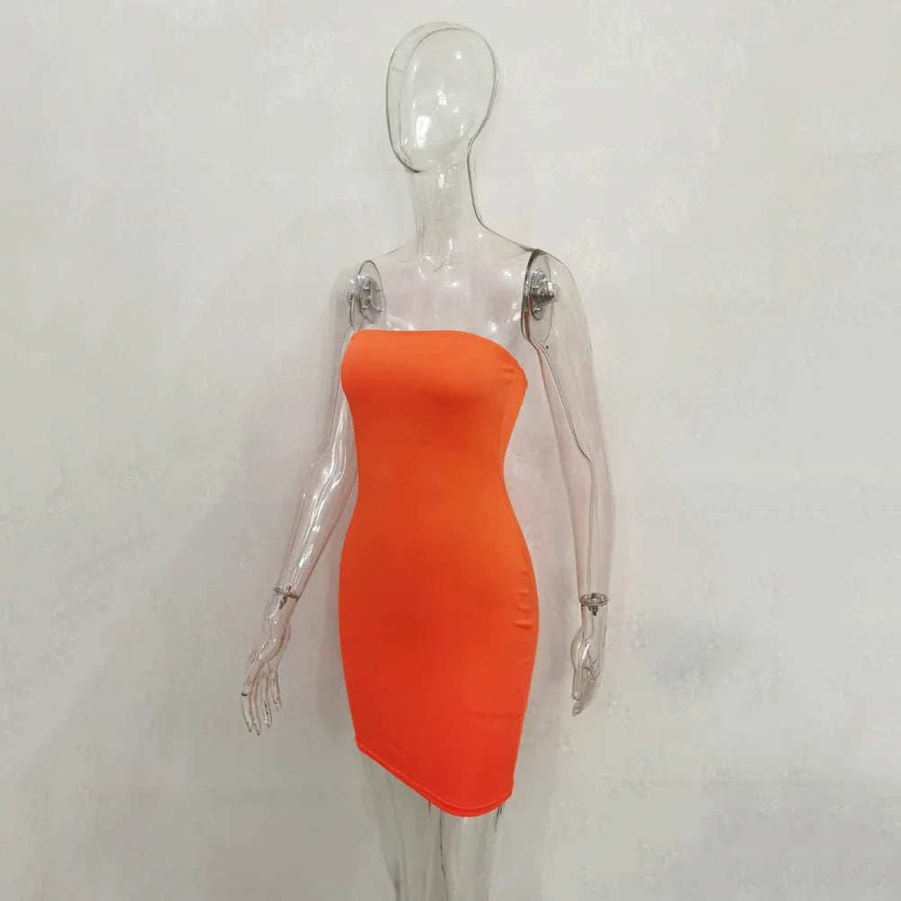 Signature Strapless Mini Dress By Tyfyo