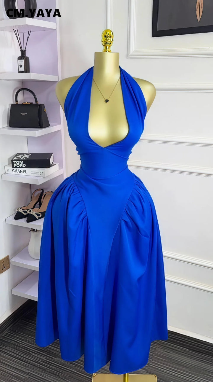 Luxury Knit Evening Maxi Dress For Women Bodycon