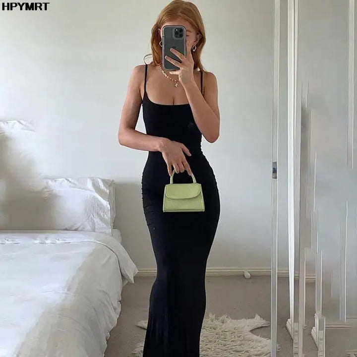 Luxury Satin Strapless Maxi Dress Evening