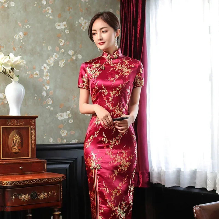 Elegant Vintage Chinese Cheongsam For Party
