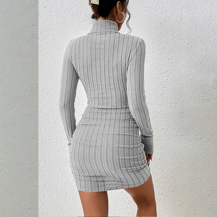 Signature Premium Engineered Knit Bodycon Dress