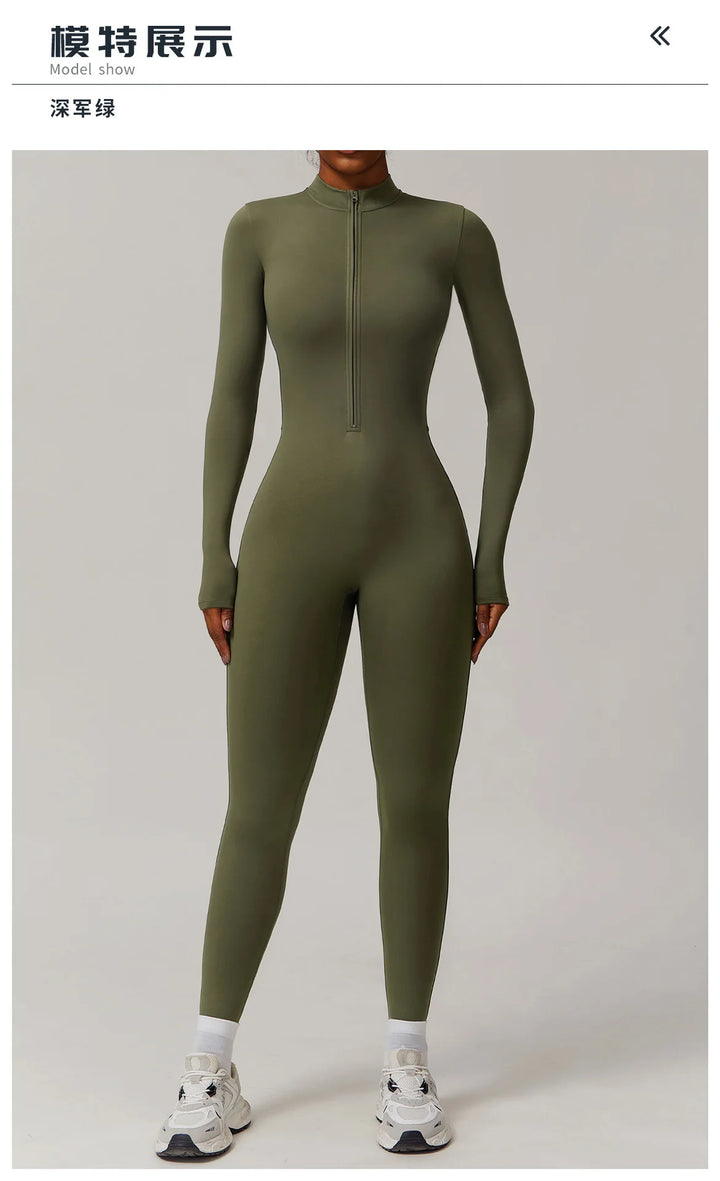 Women Luxury Elastic Jumpsuit For Active Comfort