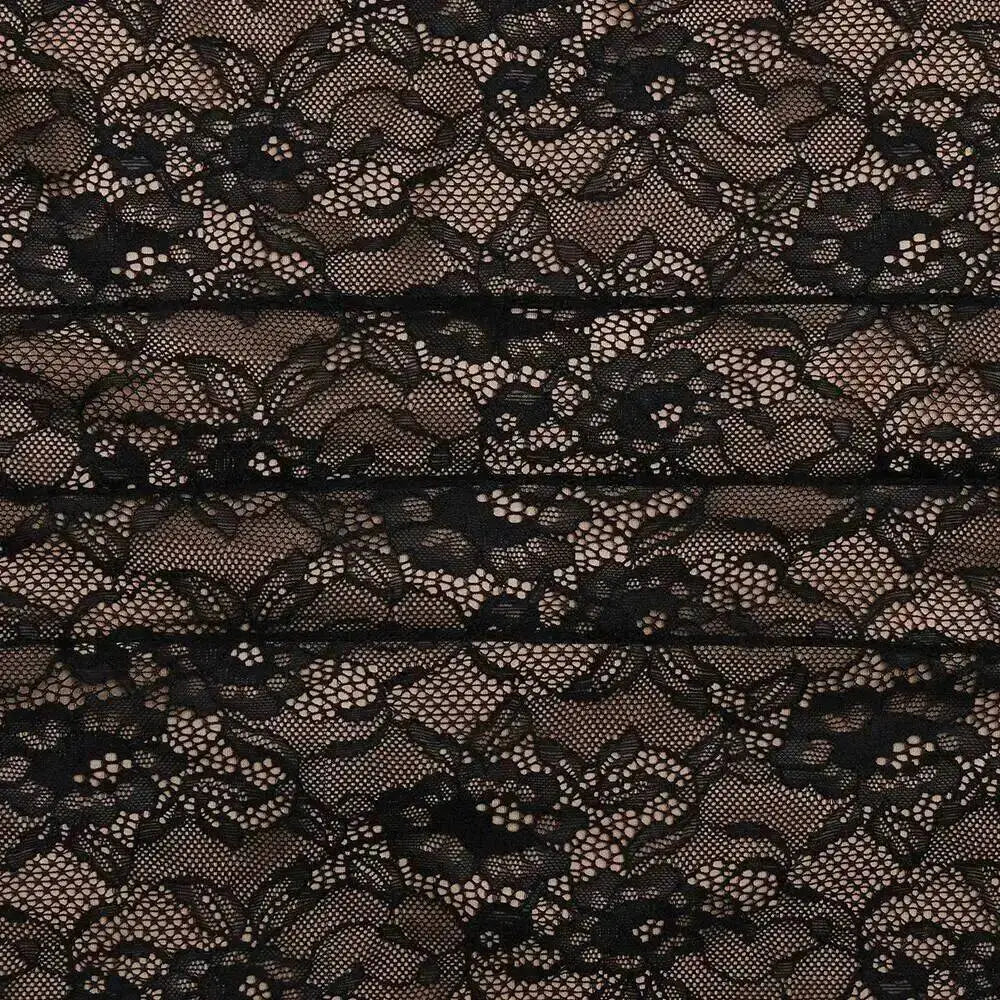 Elegant Strapless Lace Slim Bodycon Maxi Dress For