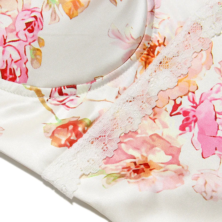 Elegant Floral Maxi Dress With Empire Waist