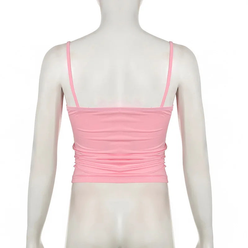 Soft Slim Fit Cotton Lace Vest Women Limited