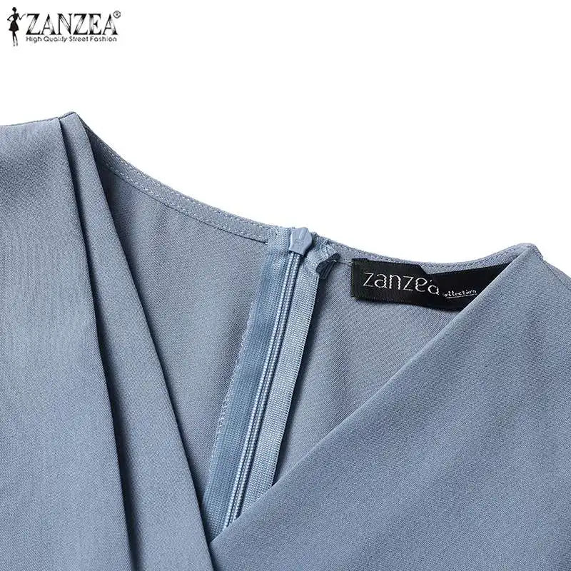 Elegant V Neck Bodycon Dress Fine Weave Workwear