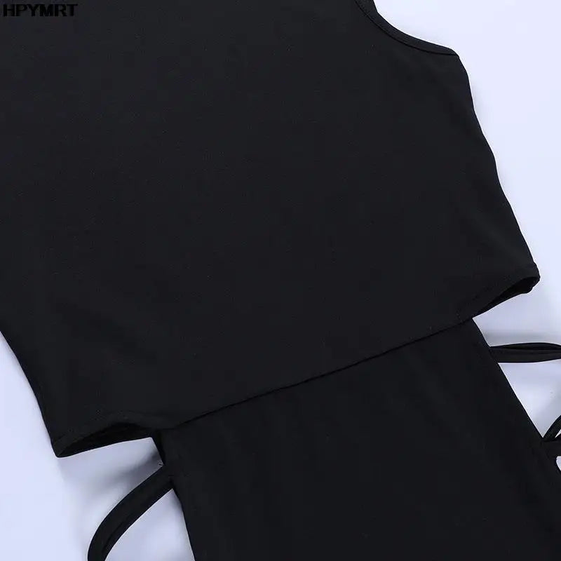 Elegant Strapless Black Bodycon Maxi Evening Dress