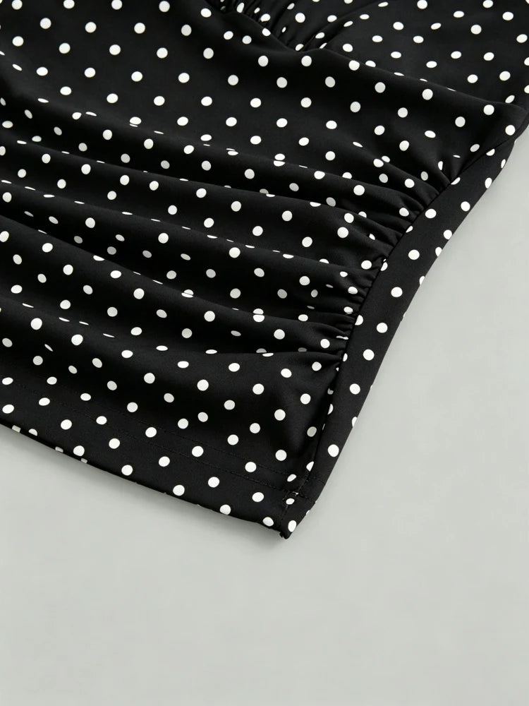 Soft Stretch Ruched Crop Top In Exclusive Fit