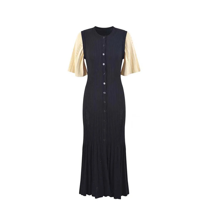 Charming Slim Mermaid Knit Dress For Elegant Summer Vibes
