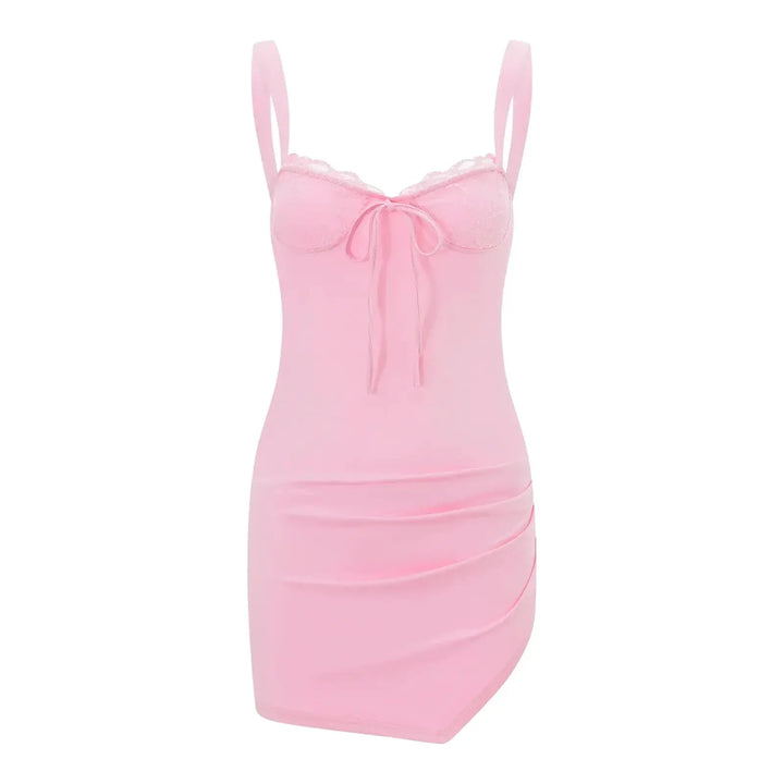 Women Sleeveless Bodycon Mini Dress Summer Sexy - OurLum.com