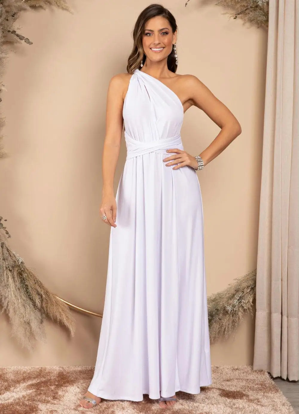 Sexy V Neck Maxi Dress With Straps For Summer Party