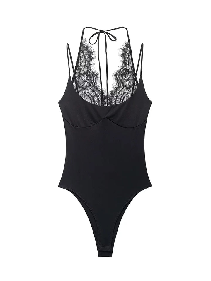 Sexy Slim Lace Bodysuit For Women Ch