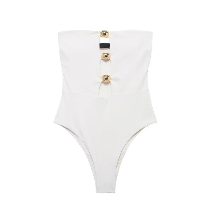 Black Off Shoulder Bodysuit For Women
