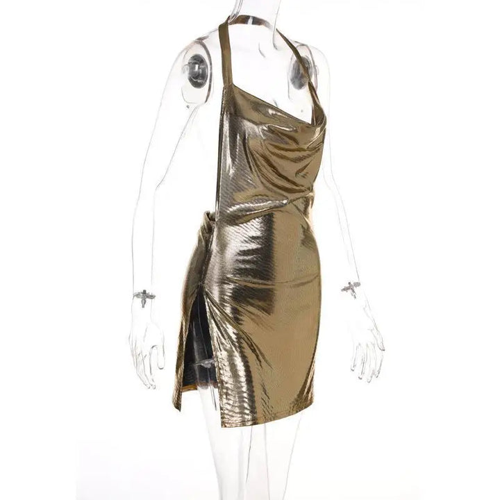 Goocheer Premium Halter Dress For Prom And Summer