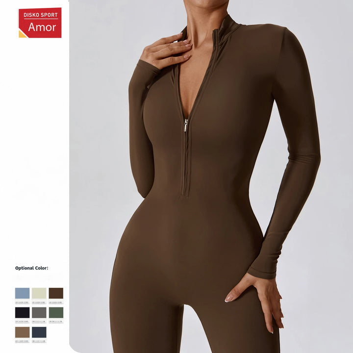 Women Luxury Elastic Jumpsuit For Active Comfort