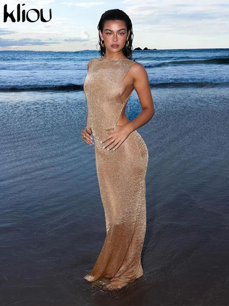 Luxury Tatting Mesh Sheath Dress. Feel Great And