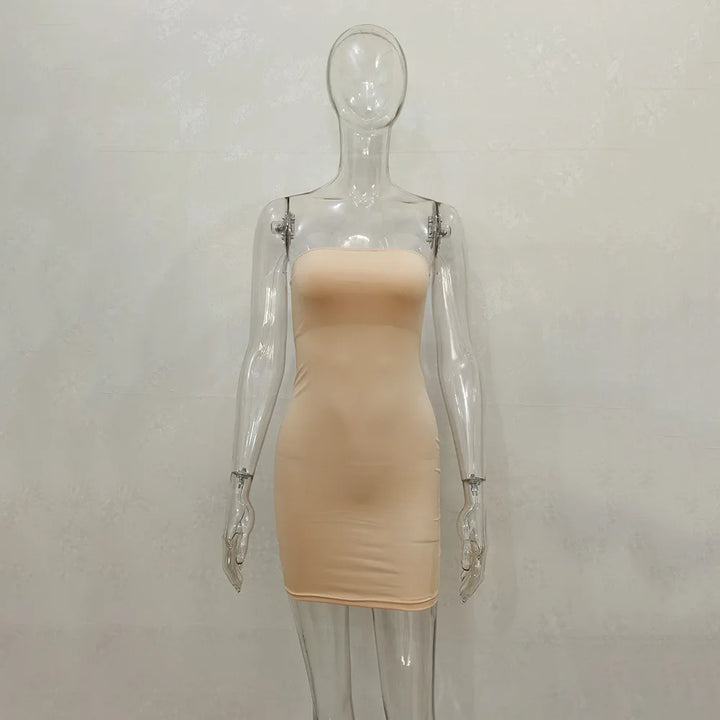 Signature Strapless Mini Dress By Tyfyo