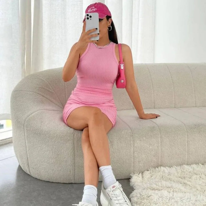 TYFYO Signature Knit Sleeveless Summer Bodycon