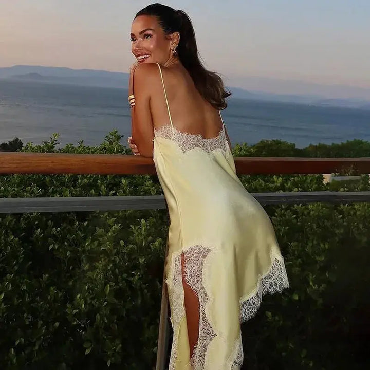 Flattering Lace Dress For Women Summer | ourlum.com