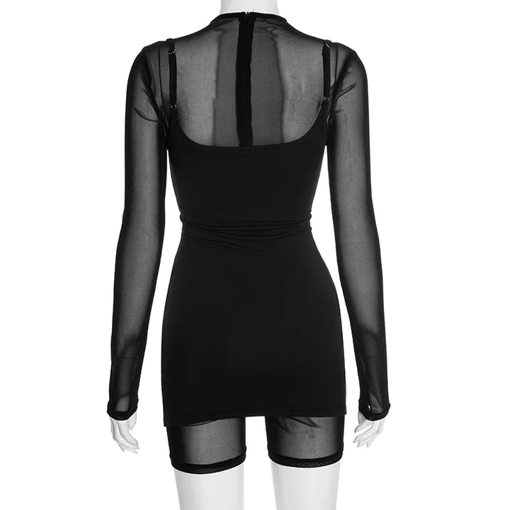 Weird Puss Premium Stretch Bodycon Playsuit