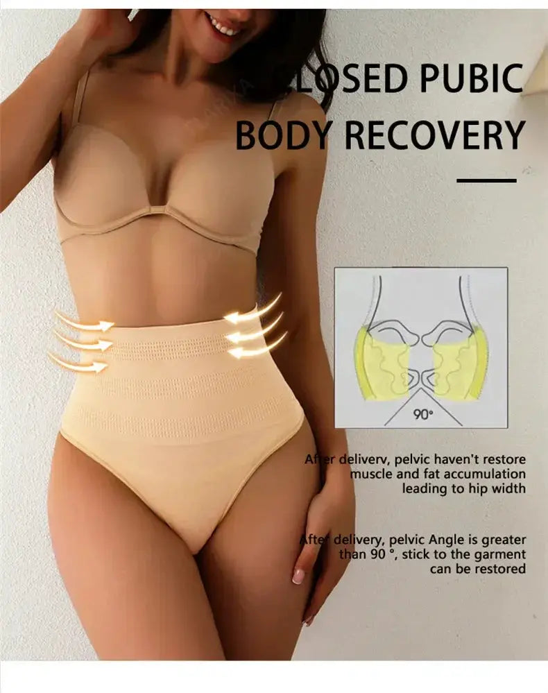 Flarixa Tummy Control Panties High Waist Belly Shaper