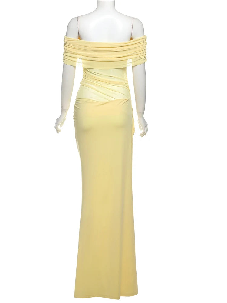 Signature Weir Puss Mesh Patchwork Backless