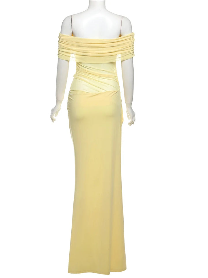 Signature Weir Puss Mesh Patchwork Backless