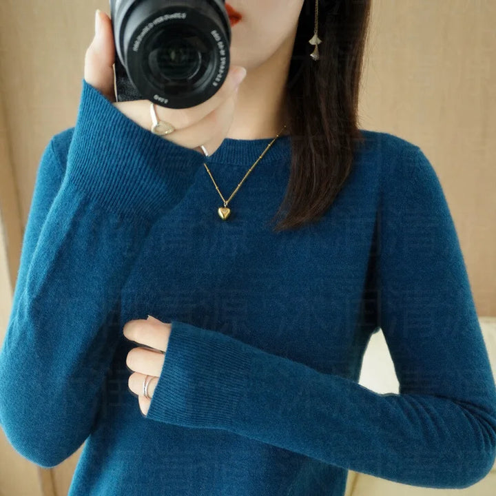 Autumn And Winter Cashmere Sweater Women&