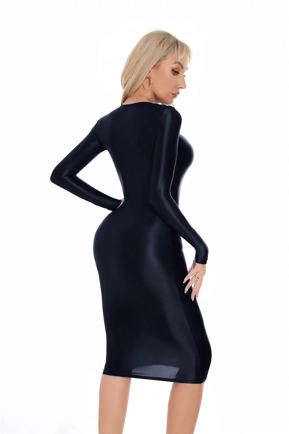 Women Exclusive Sculpted Evening Dress Premium